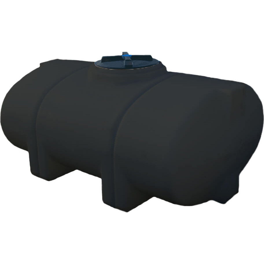 235 Gallon Black Elliptical Leg Tank | Norwesco 44806B