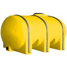 1035 Gallon Yellow Elliptical Leg Tank