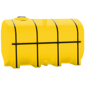 3750 Gallon Yellow Elliptical Leg Tank