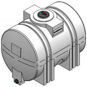 550 Gallon Horizontal Leg Tank w/Sump