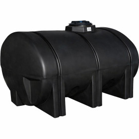 1035 Gallon Black Elliptical Leg Tank