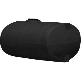 1000 Gallon Black Elliptical Tank