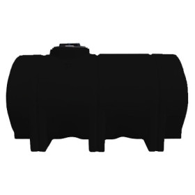 725 Gallon Black Horizontal Leg Tank