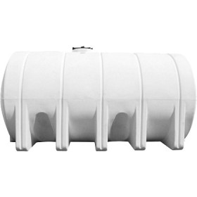 5025 Gallon White Horizontal Leg Tank