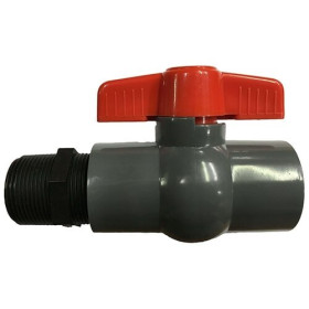 2" Garden Hose Adapter Ball Valve