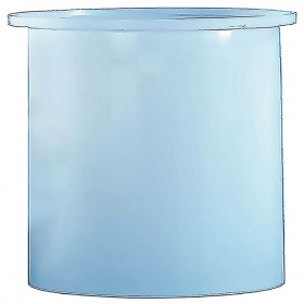3 Gallon PP Cylindrical Open Top Tank