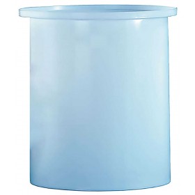 275 Gallon PP Cylindrical Open Top Tank