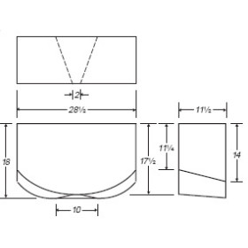 20 Gallon Marine Fresh Water Tank