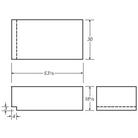 125 Gallon Marine Fresh Water Tank
