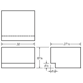 62 Gallon Marine Fresh Water Tank