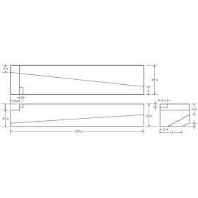 75 Gallon Marine Fresh Water Tank