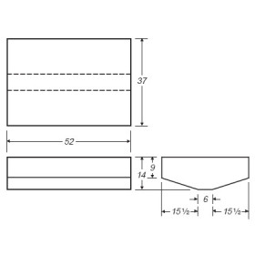 100 Gallon Marine Fresh Water Tank