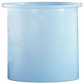 155 Gallon PP Cylindrical Open Top Tank