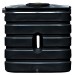 130 Gallon Black Slimline Rainwater Storage Tank