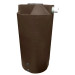 150 Gallon Dark Brown Rainwater Collection Tank