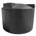 1500 Gallon Black Rainwater Collection Tank
