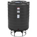 870 Gallon Black Cone Bottom Tank with Stand