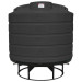 1550 Gallon Black Cone Bottom Tank with Stand