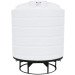2000 Gallon White Cone Bottom Tank