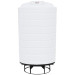 3000 Gallon White Cone Bottom Tank with Stand