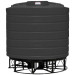 3200 Gallon Black Cone Bottom Tank