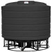 6011 Gallon Black Cone Bottom Tank with Stand