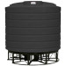 7011 Gallon Black Cone Bottom Tank with Stand