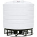 7011 Gallon White Cone Bottom Tank