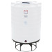 870 Gallon White Cone Bottom Tank