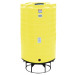 1100 Gallon Yellow Cone Bottom Tank
