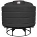 1200 Gallon Black Cone Bottom Tank with Stand