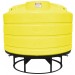 1200 Gallon Yellow Cone Bottom Tank with Stand