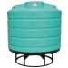 1550 Gallon Green Cone Bottom Tank with Stand