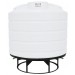 1550 Gallon White Cone Bottom Tank with Stand