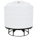 1550 Gallon White Cone Bottom Tank with Stand