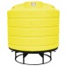 1550 Gallon Yellow Cone Bottom Tank with Stand