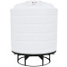 2000 Gallon White Cone Bottom Tank
