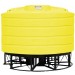 2020 Gallon Yellow Cone Bottom Tank with Stand