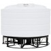 2520 Gallon White Cone Bottom Tank with Stand