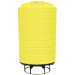3000 Gallon Yellow Cone Bottom Tank