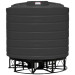 3200 Gallon Black Cone Bottom Tank