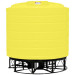 3200 Gallon Yellow Cone Bottom Tank