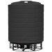 5000 Gallon Black Cone Bottom Tank with Stand