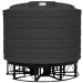6011 Gallon Black Cone Bottom Tank with Stand