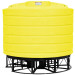 6011 Gallon Yellow Cone Bottom Tank