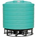7011 Gallon Green Cone Bottom Tank