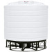 7011 Gallon White Cone Bottom Tank