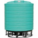 8000 Gallon Green Cone Bottom Tank
