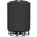 10000 Gallon Black Cone Bottom Tank with Stand