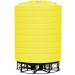 10000 Gallon Yellow Cone Bottom Tank with Stand